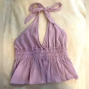 Ocean Drive Halter Top | Size Women’s M | Color: Lilac